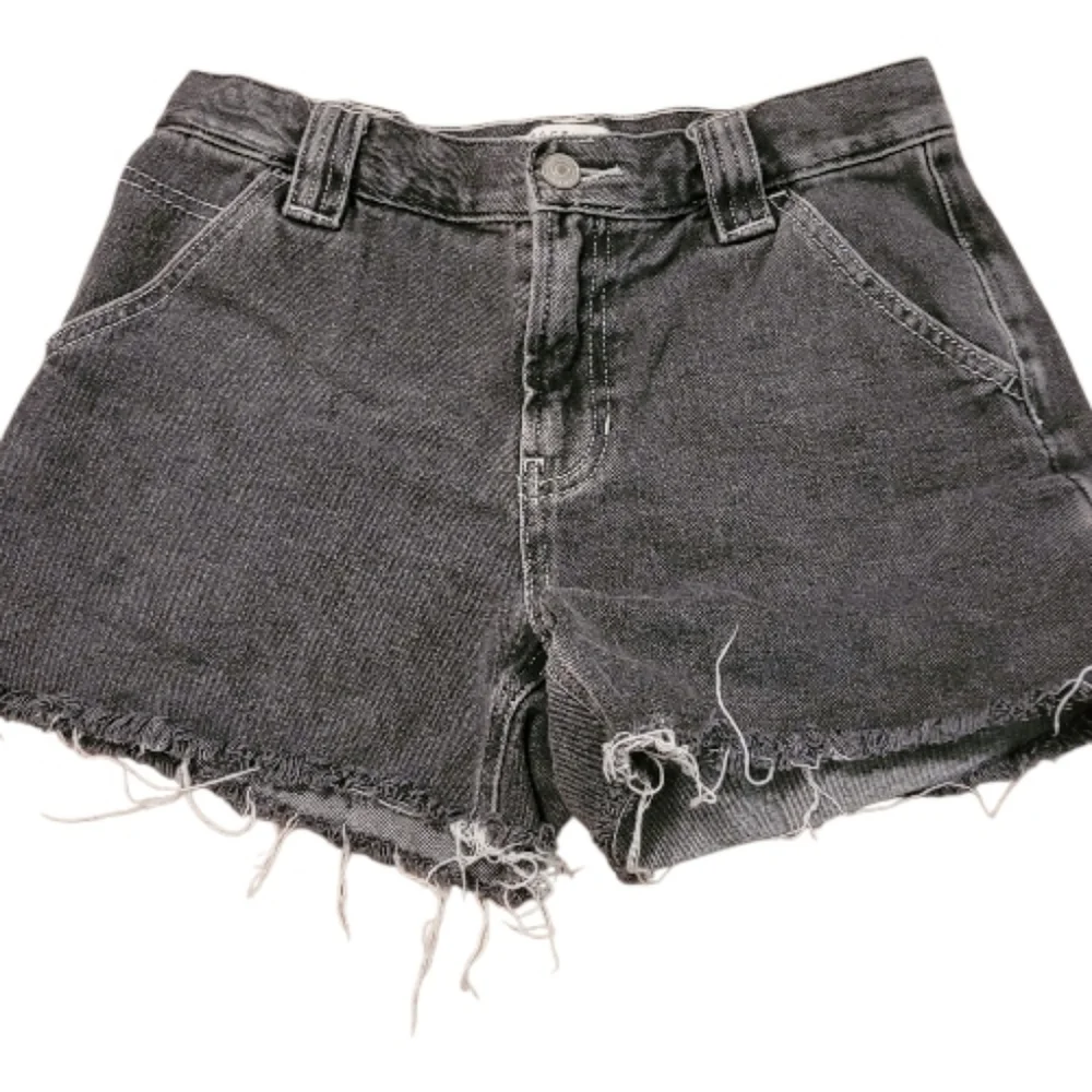 Pacsun Black Denim Shorts Size 25